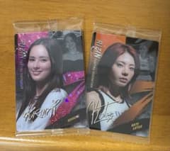 RIZINウエハースカード　くるみ&ケイトロータスセットのサムネイル