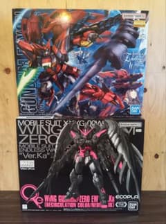 ガンプラ MG ウイングガンダムゼロ ネオンピンク ガンダムエピオン セット ガンプラ MG ウイングガンダムゼロ ネオンピンク ガンダムエピオン