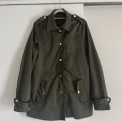 ZARA BASIC ジャケット カーキのサムネイル