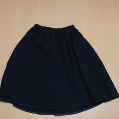 Mプルミエ(m´s select)ネイビーフレアスカートのサムネイル