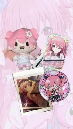 ♡桃井愛莉 まとめ売り♡ プロセカ モアプラス ぬいぐるみ 缶バッジ チェキのサムネイル