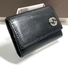 GUCCI グッチ レザー インターロッキング 6連キーケース 訳あり - メルカリ