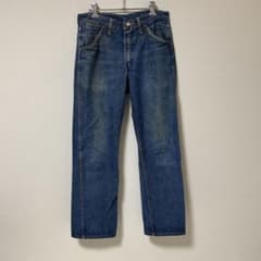 60s Wrangler 11mwz ブルーベル W31 ヴィンテージデニム 60s〜 WRANGLER 11MWZ BELL-TAG 5PKT INDIGO DENIM OLD VINTAGE