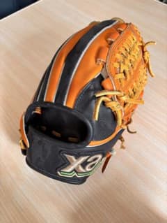 ザナックス xo 軟式野球用グローブ オレンジ黒 ザナックス xo 軟式野球用グローブ オレンジ黒 - メルカリ