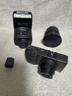 RICOH GRⅣ + GF-2 + GC12 セット販売 RICOH GR DIGITAL Ⅲ GV2 GH2 GF1セット - メルカリ