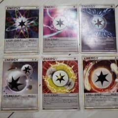 Pokémon Card Energy Card Set (6 cards)