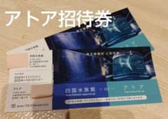 【値下げ】アトア招待券2枚のサムネイル