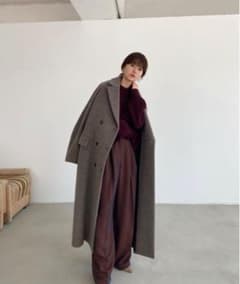 【cat様専用】他の方のご購入はお控え下さいCLANE ダブルウールロングコートのサムネイル