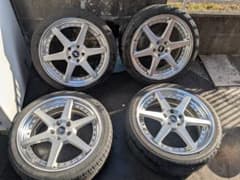 WORK　ZEAST ST1　19インチ タイヤホイール　廃盤品のサムネイル
