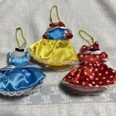 ディズニー プリンセス ドレス キーチェーン キーホルダー 平成レトロ