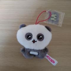 チェゴシム ぱんだゴシム アルファベットアクリル付きマスコット