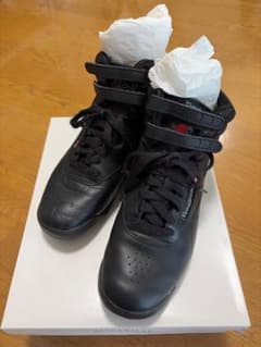 Reebok クラシック ハイカット スニーカー ブラックのサムネイル