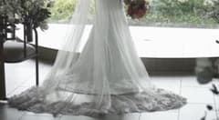 ベール　ロング　結婚式　ウェディング　ブライダルのサムネイル