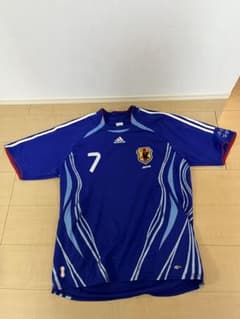 極美品】2006 ドイツW杯 日本代表 ユニフォーム #7 中田英寿 2XO
