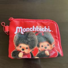 【未使用】Monchhichi モンチッチ おでかけパスケース Aのサムネイル