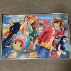 ワンピース　ジグソーパズル　完成品　フレーム付のサムネイル