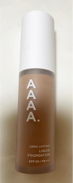 【新品・未使用】AAAA. リキッドファンデーション chocolate