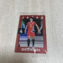 KENTO MIYAURA 日本代表 トレーディングカード　宮浦健人のサムネイル
