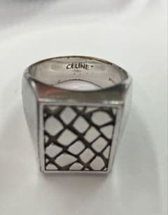 CELINE シグネットリング メンズ by Hedi Slimane 60 - メルカリ