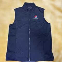 k*o様 Pepsi 刺繍ロゴ ダウンベスト Lサイズのサムネイル