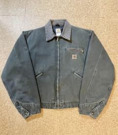 希少  美品 90' carhartt デトロイトジャケット　モスグリーンのサムネイル