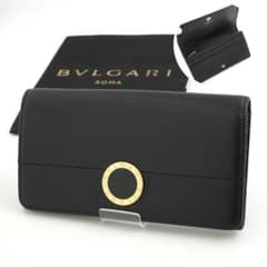 Aランク　BVLGARI 長財布　ブルガリ・ブルガリ　ビーゼロワン　クラシコ