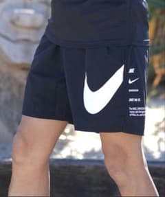 【新品未使用品】NIKE メンズ 水陸両用　ショートパンツ ブラック XLのサムネイル
