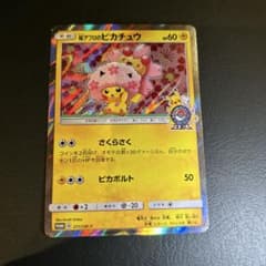 Pikachu with a cherry blossom afro: Pokémon Center Tokyo DX Opening Commemoration - Sunny Day...