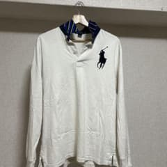 Polo Ralph Lauren ホワイトポロシャツ Lのサムネイル