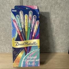 Pentel Dual Metallic 14色セットのサムネイル