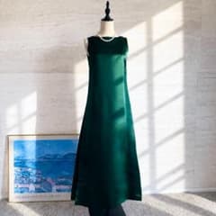 極美品☆VALENTINO最高級ライン☆シルク☆ロングワンピース - メルカリ