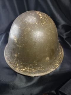 本物 大日本帝国陸軍 軍用兜 ヘルメット 旧日本軍装備品 時代物オリジナル 骨董 本物 大日本帝国陸軍 軍用兜 ヘルメット 旧日本軍装備品 時代物
