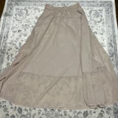 新品未使用 snidel ピンクベージュ フレアスカートのサムネイル