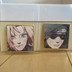 NARUTO ミニ色紙 春野サクラ シノ 2枚セットのサムネイル