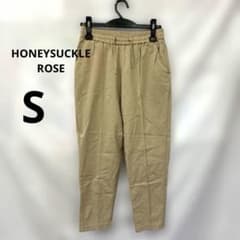 【美品】 HONEYSUCKLE ROSEパンツ S ブラック レディース