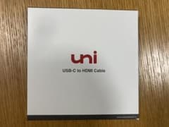 uni USB Type C to HDMI 変換ケーブルのサムネイル