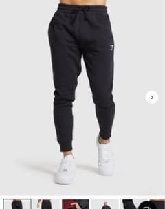 Gymshark ジムシャーク　ジョガーパンツ　ブラックMのサムネイル