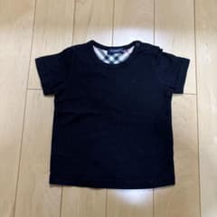 BURBERRY バーバリー ブラック 黒 Tシャツ 半袖 キッズ 80cmのサムネイル