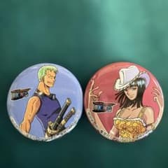 レア ONE PIECE ワンピース缶バッジ ゾロ ロビン 2種セット - メルカリ