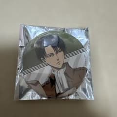 Attack Titan　Levi Animate Cafe Can Badge