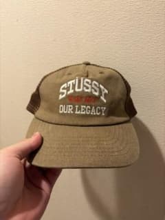 STUSSY OUR LEGACY 5パネル トラッカーキャップ - メルカリ