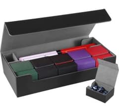 Venssu Deck Case, Trading Card Case, Card Case, Playmat, Damage Counter Storage Possible