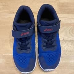 ASICS スニーカー ブルー 20.5センチのサムネイル