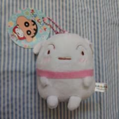 クレヨンしんちゃん シロ ぬいぐるみマスコットのサムネイル