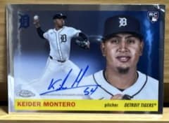 2025 Topps Chrome Keider Montero 直筆サインのサムネイル