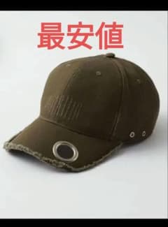 GRANCY EyeletDesign DamageCap カーキー - メルカリ