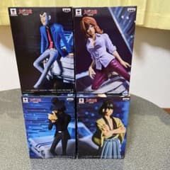ルパン三世 フィギュアセット　造形師✕写真家 造形師×写真家 ルパン三世 フィギュア4種コンプリートセット 未開封品