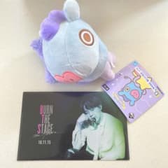 BTS bt21 MANG 호석 클리어 파일 인형