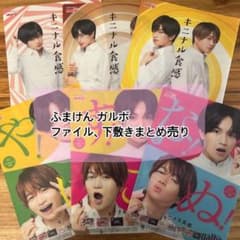 中島健人 菊池風磨 ガルボ クリアファイル 下敷き まとめ売り - メルカリ