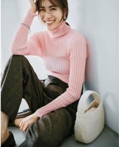 【りんごさん専用】未着用[ALEGRE]シアーリブニットのサムネイル
